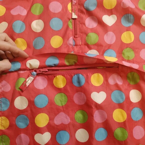 Children's Place Jacket Anarok size 7 to 8 pink windbreaker Vintage packable Y2K - Picture 3 of 6